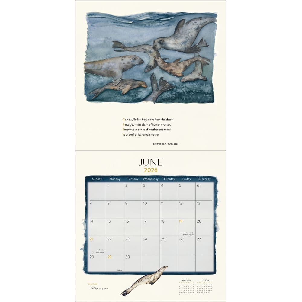 Lost Spells 2026 Wall Calendar Third Alternate Image