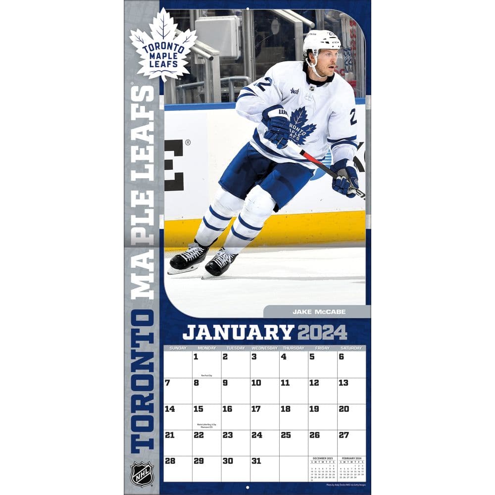 Toronto Maple Leafs 2024 Mini Wall Calendar Second Alternate Image width=&quot;1000&quot; height=&quot;1000&quot;