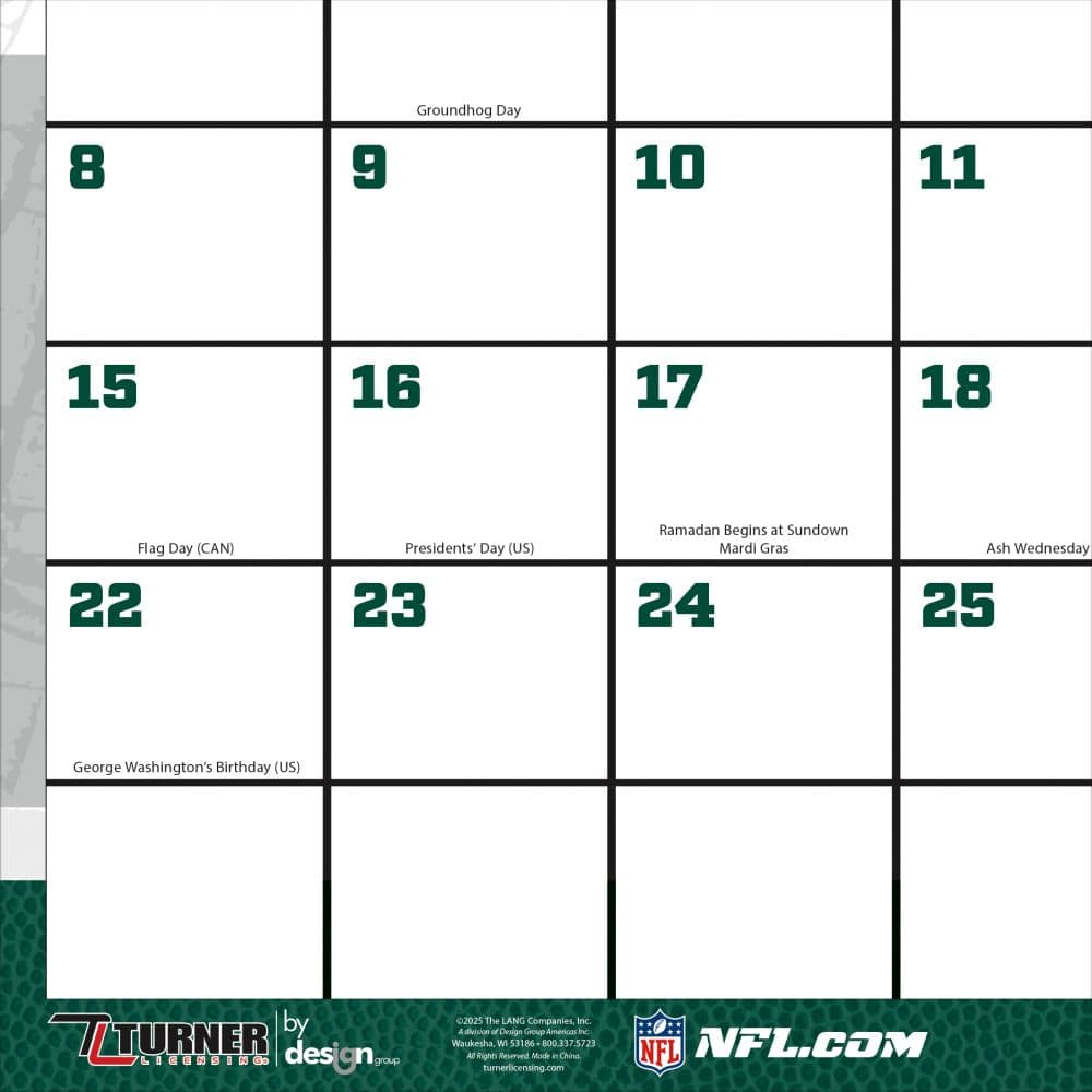 NFL New York Jets Small 2026 Desk Pad First Alternate Image