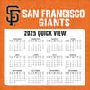 image MLB San Francisco Giants 2025 Desk Calendar Third Alternate Image width=&quot;1000&quot; height=&quot;1000&quot;