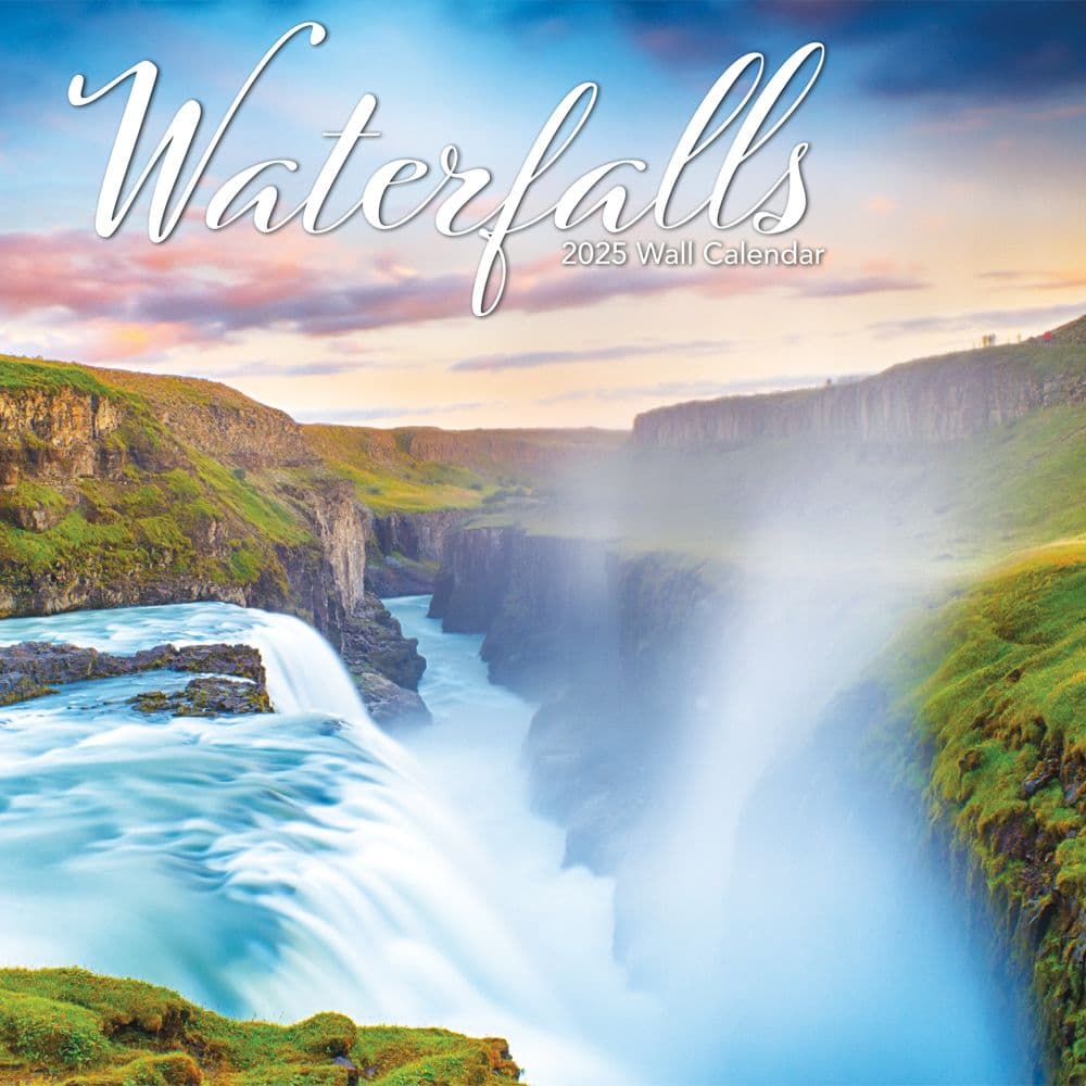 Waterfalls Special Value 2025 Mini Wall Calendar Main Image