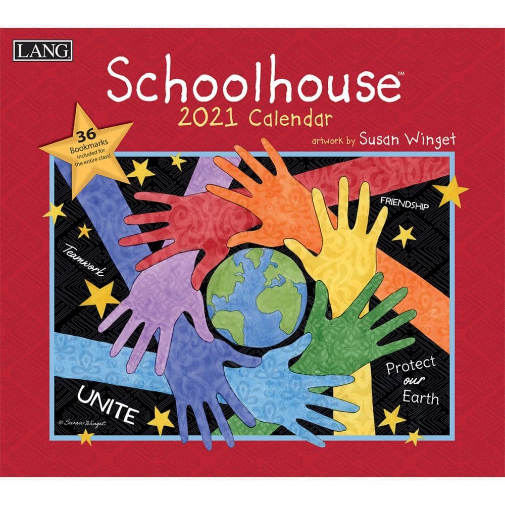Schoolhouse Wall Calendar by Susan Winget