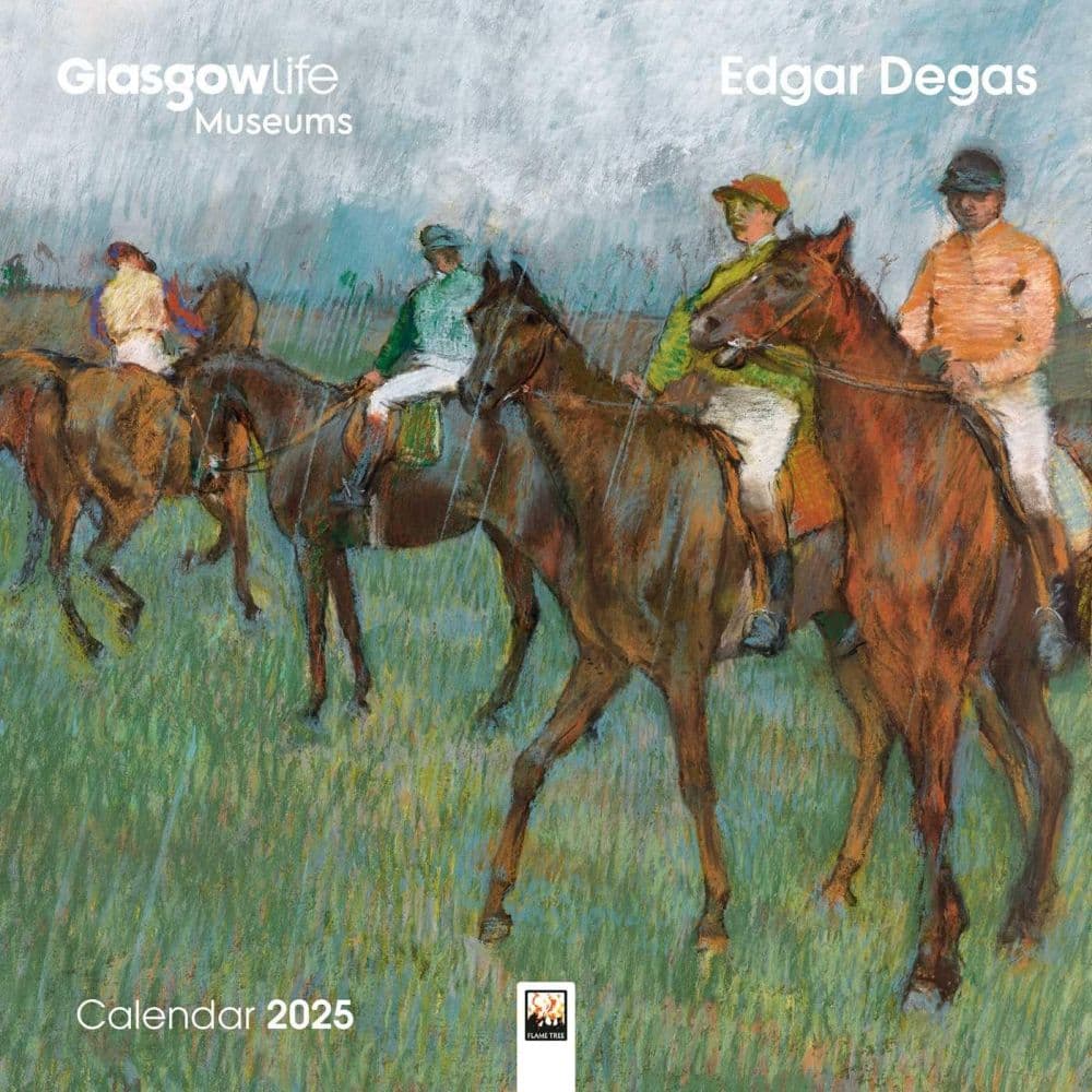 Glasgow Museums Scottish 2025 Wall Calendar
