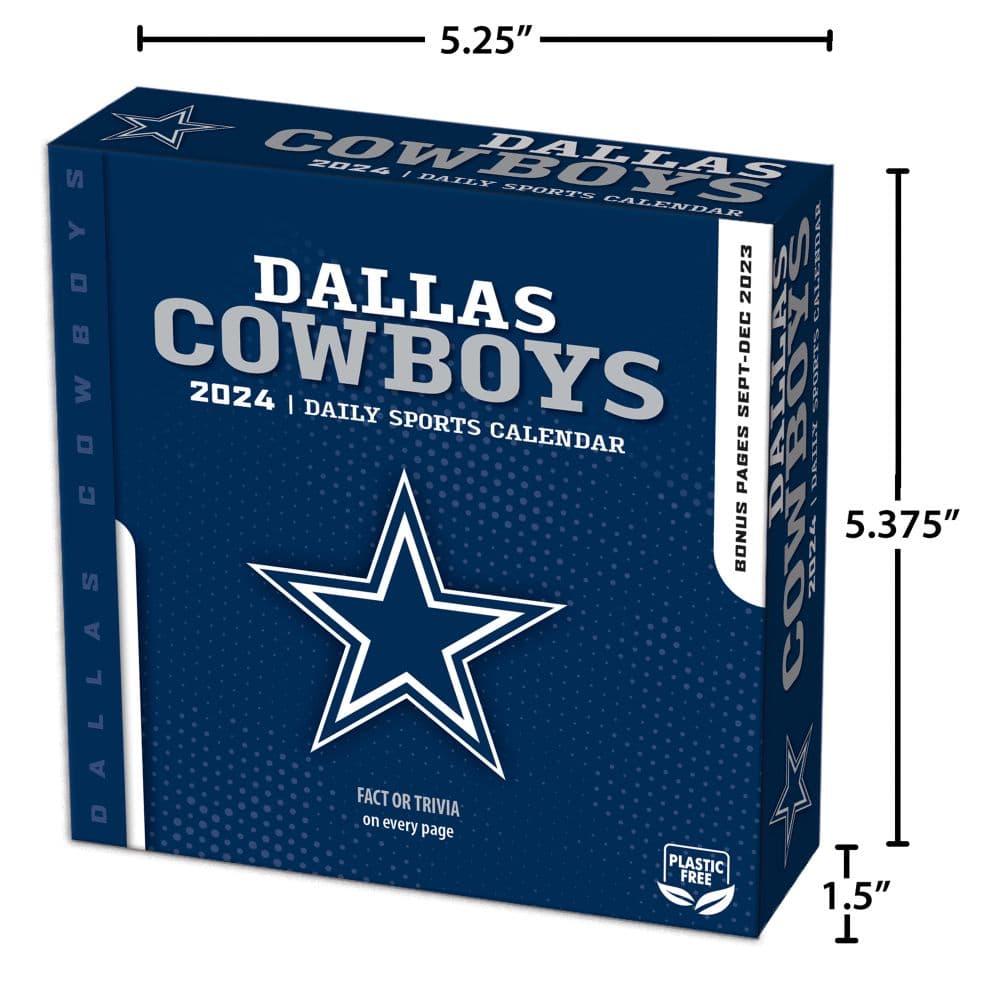 NFL Dallas Cowboys 2024 Desk Calendar Sixth Alternate Image width=&quot;1000&quot; height=&quot;1000&quot;