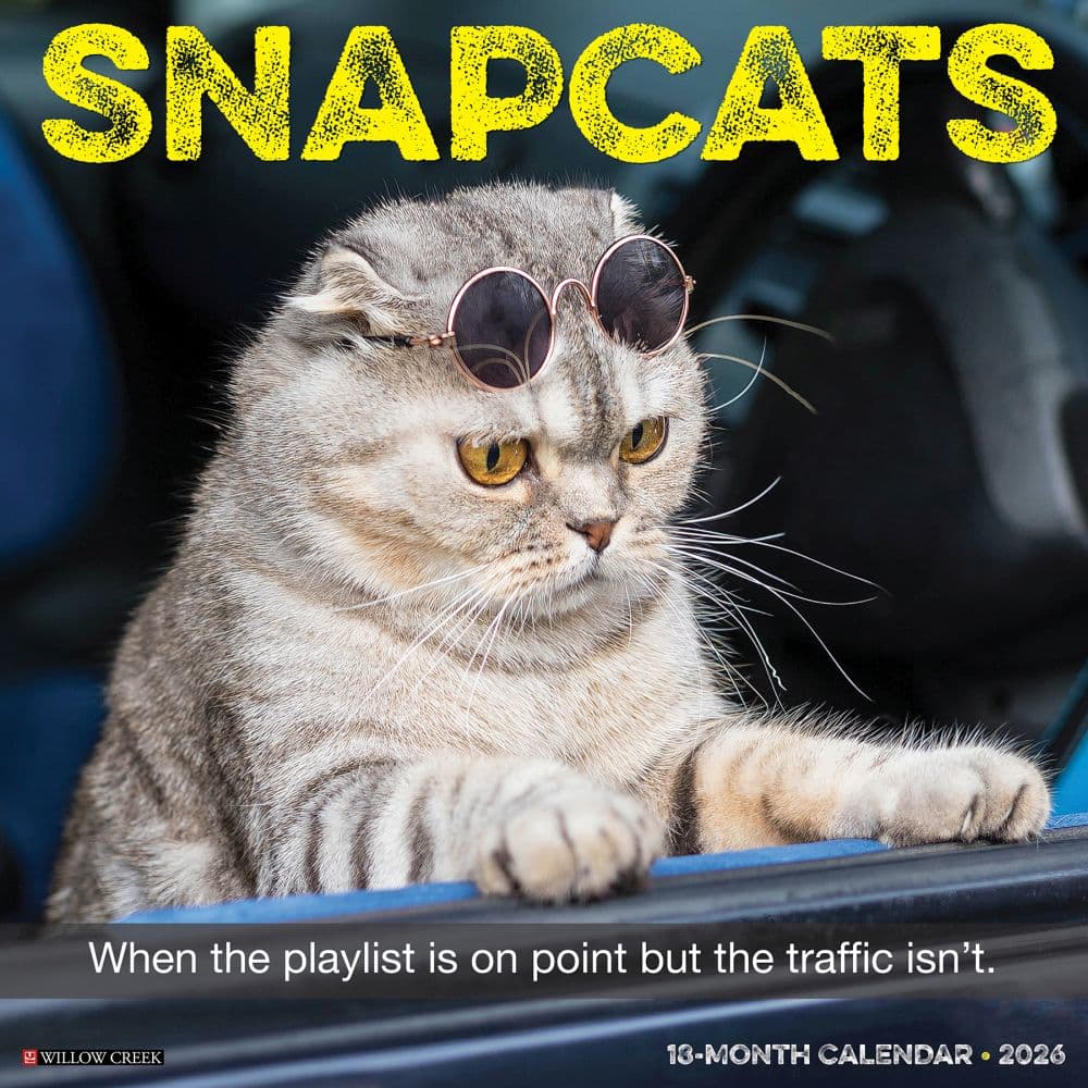 Snapcats 2026 Wall Calendar Main Image