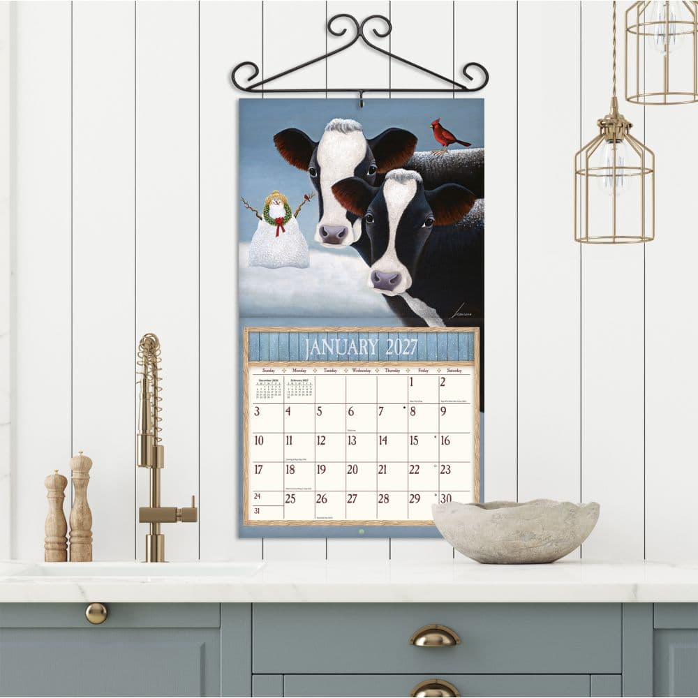 Cows Cows Cows 2027 Wall Calendar by Lowell Herrero Sixth Alternate Image