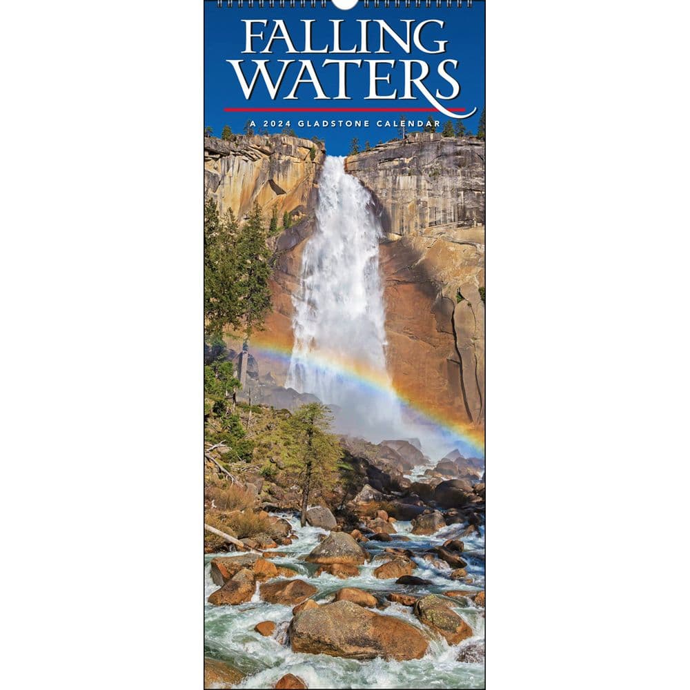 Falling Waters Vertical 2024 Wall Calendar Main Product Image width=&quot;1000&quot; height=&quot;1000&quot;