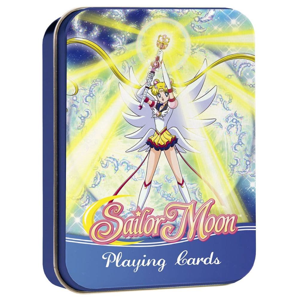 Sailor Moon Playing Cards in Tin Main Image