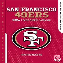San Francisco 49ers 2024 Desk Calendar