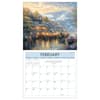 image Kinkade Painter of Light Scripture 2025 Wall Calendar interior 1