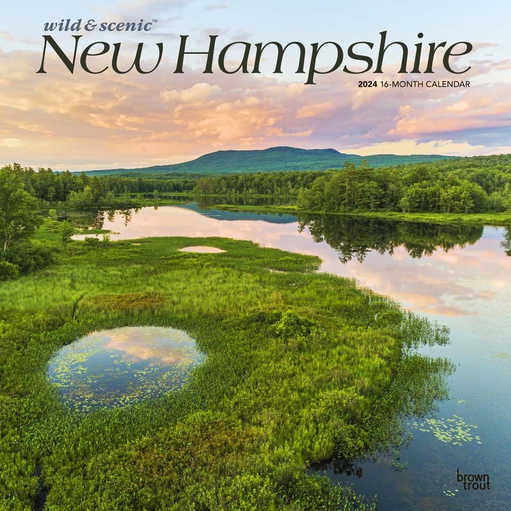 New Hampshire Wild and Scenic 2024 Wall Calendar Main Product Image width=&quot;1000&quot; height=&quot;1000&quot;
