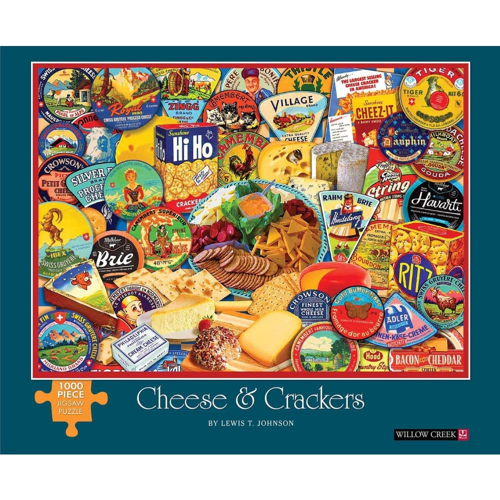 Cheese and Crackers 1000 Piece Puzzle Sixth Alternate Image