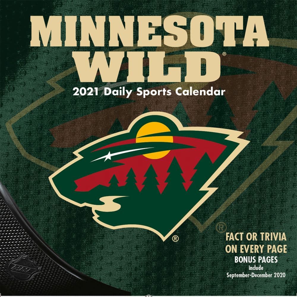 Minnesota Wild Desk Calendar