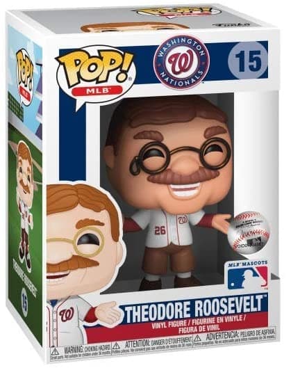 POP! Vinyl MLB Teddy Roosevelt DC Alternate Image 1