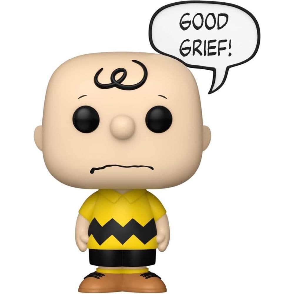 Funko POP Peanuts Charlie Brown Good Grief Main Product Image