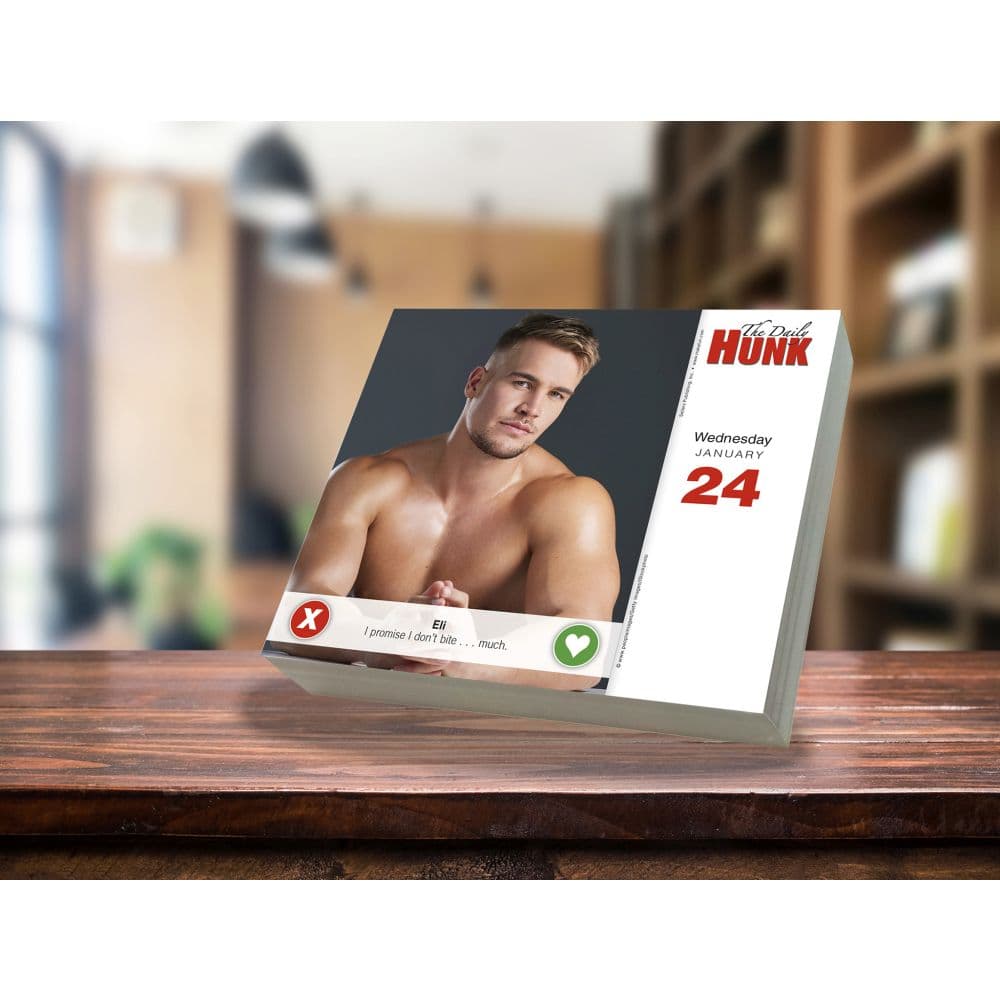 Daily Hunks Get Things Done 2024 Box Calendar Fifth Alternate Image width=&quot;1000&quot; height=&quot;1000&quot;