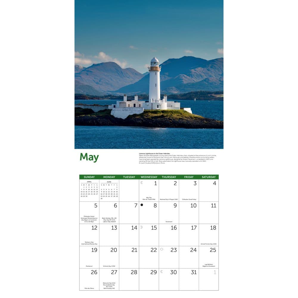 Scotland 2024 Wall Calendar