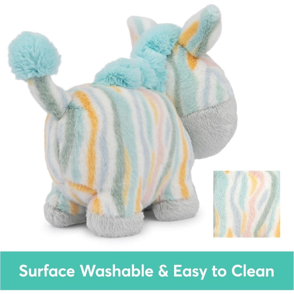 Baby GUND Safari Friends Zebra with Chime Plush 7-Inch Ninth Alternate Image