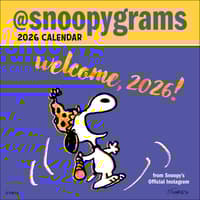 image Peanuts 2026 Mini Wall Calendar  Main Image
