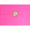 image Woman in Pink Flower Dress Birthday Card Third Alternate Image
