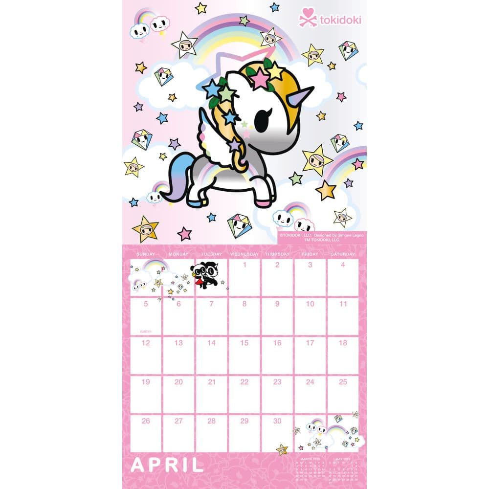Tokidoki 2026 Wall Calendar Second Alternate Image