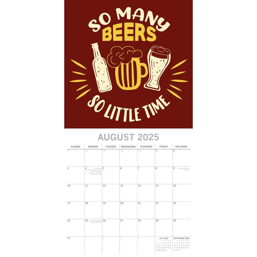 Beer Signs 2025 Wall Calendar Third Alternate Image width=&quot;1000&quot; height=&quot;1000&quot;