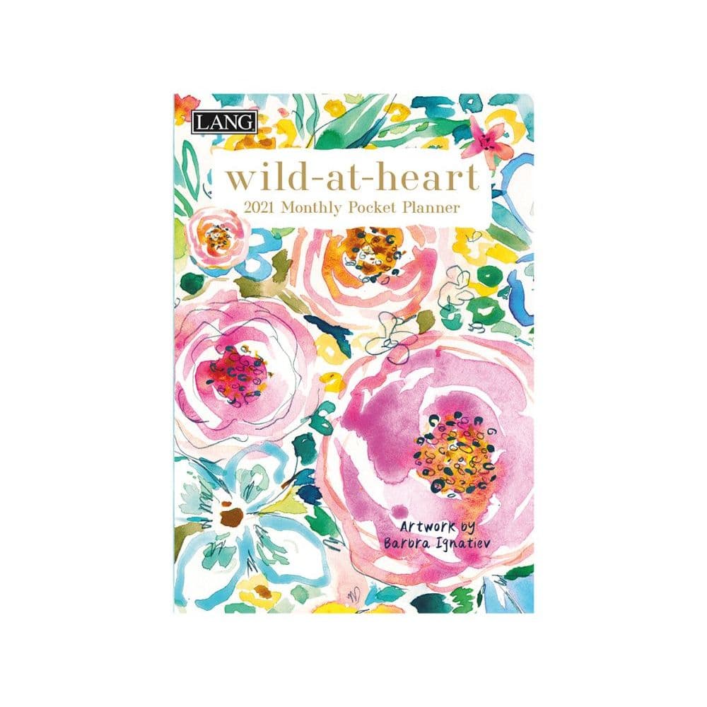 Wild at Heart Monthly Pocket Planner by Barbra Ignatiev