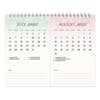 image Patterned 2025 Easel Double View Desk Calendar