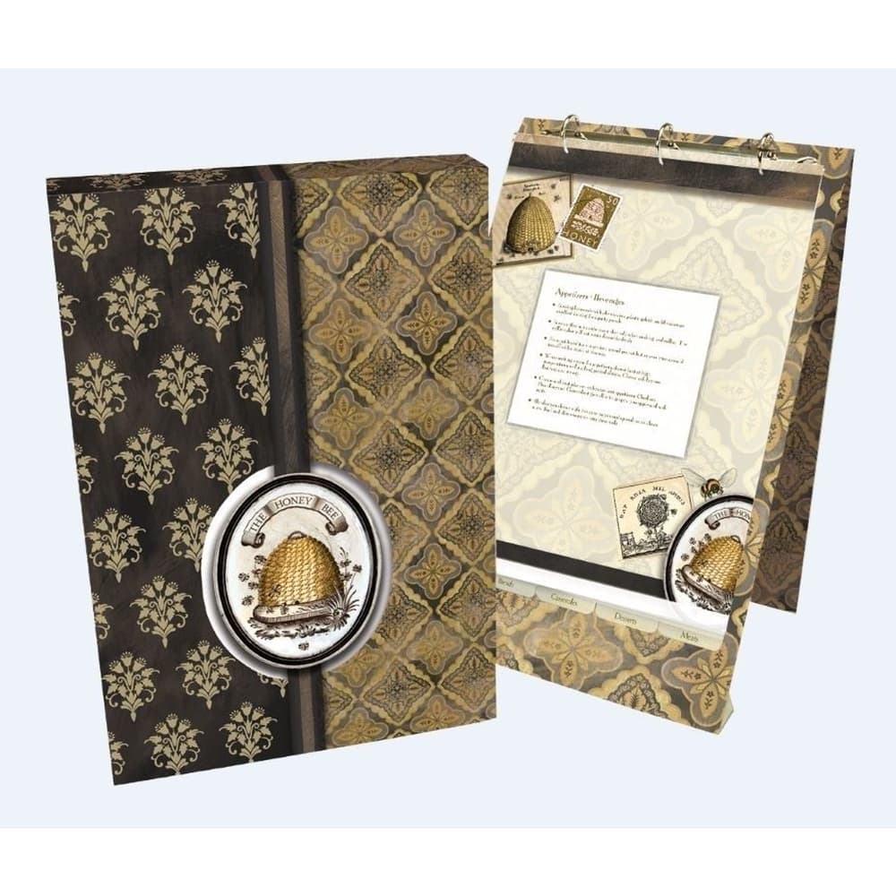 Honey & Grey Vertical Recipe Card Album by Lori Siebert Main Image