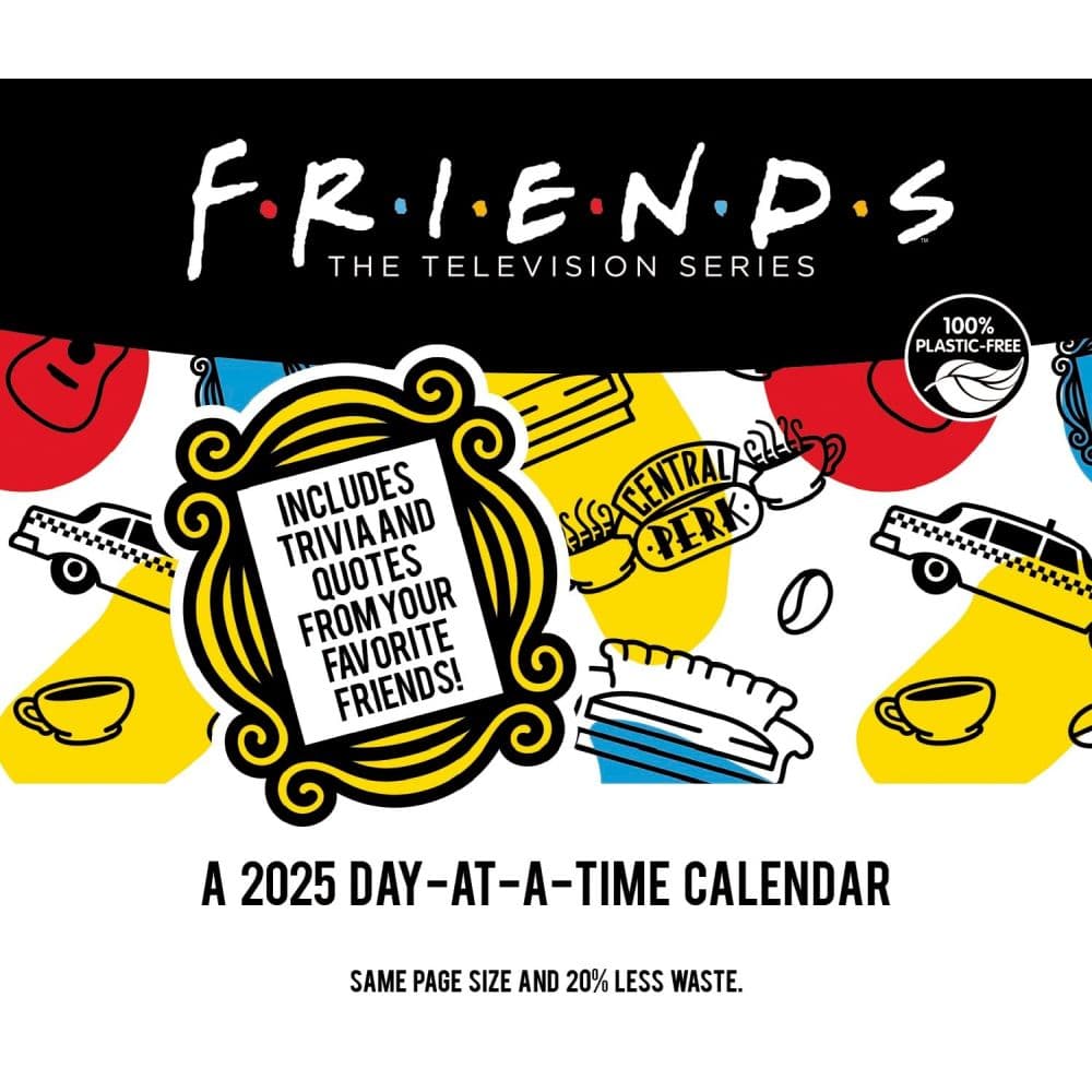 Friends 2025 Desk Calendar Ninth Alternate Image