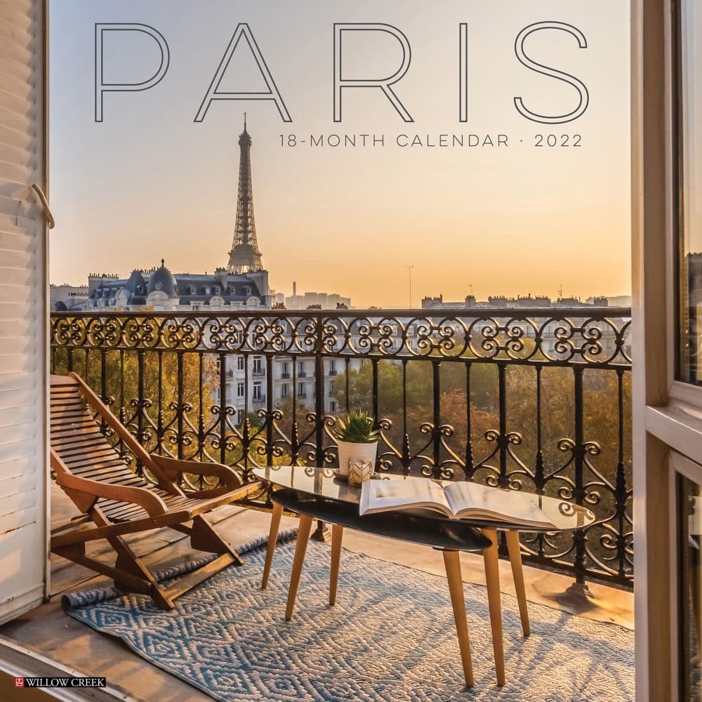 Paris 2022 Wall Calendar - Calendars.com