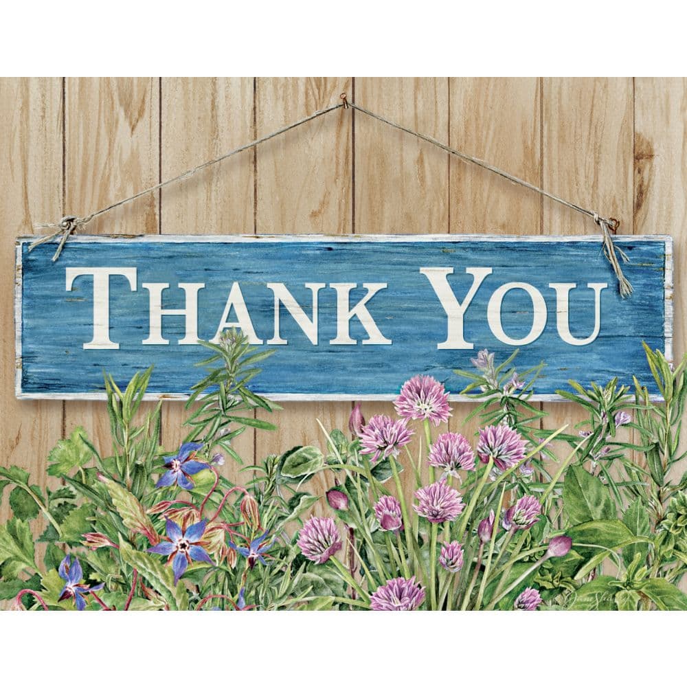 Flower Garden 5.25'''' x 4'''' Blank Note Cards by Jane Shasky