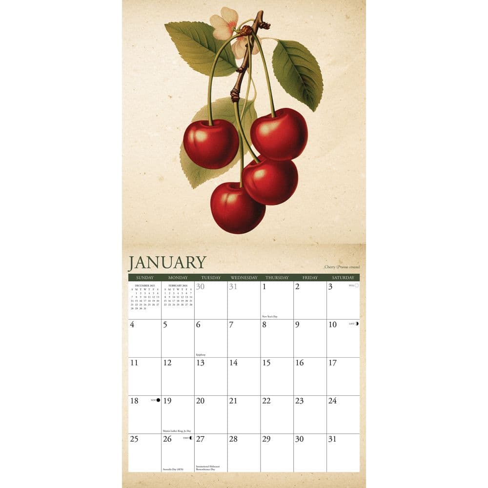 Farmers Market 2026 Wall Calendar Second Alternate Image