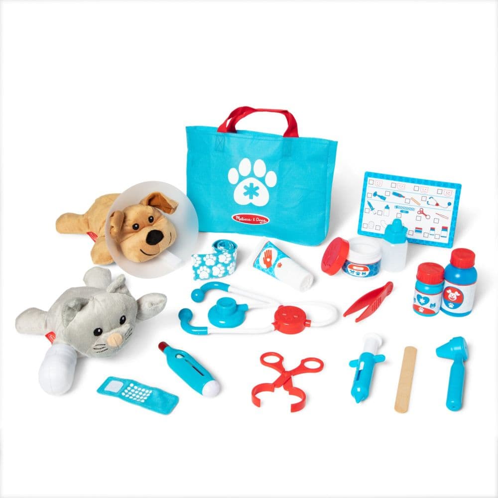 Examine Treat Pet Vet Play Set First Alternate Image