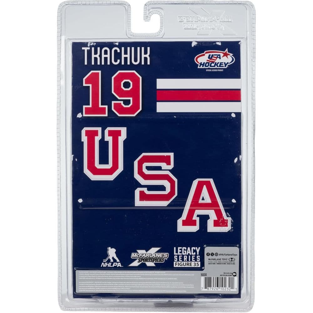 Team USA Matthew Tkachuk 7-Inch Hockey Figure Seventh Alternate Image