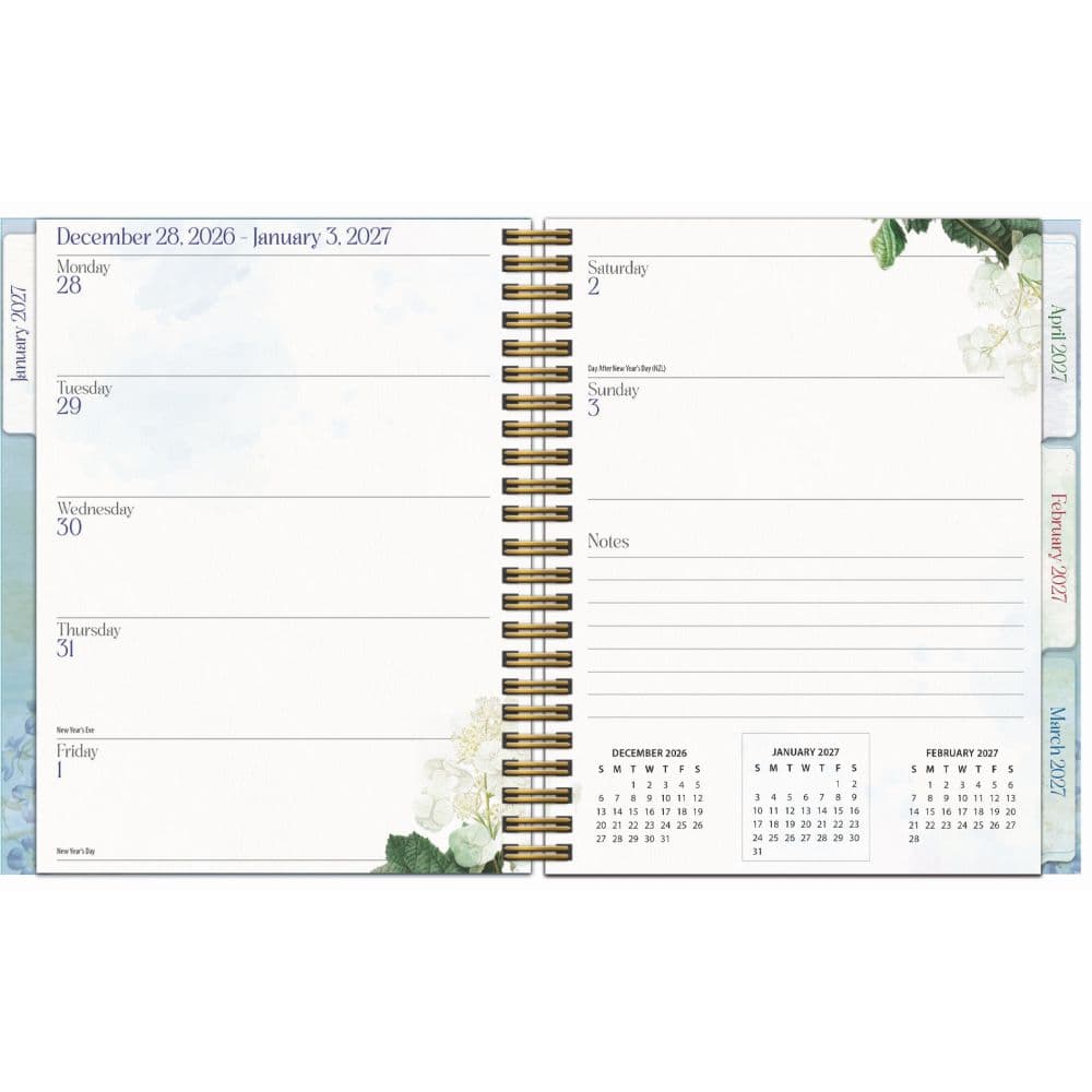 Botanical Gardens File It 2027 Planner by Barbara Anderson Fourth Alternate Image