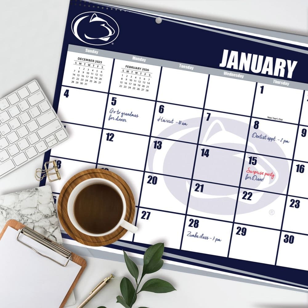 Penn State Nittany Lions 2026 Desk Pad Second Alternate Image
