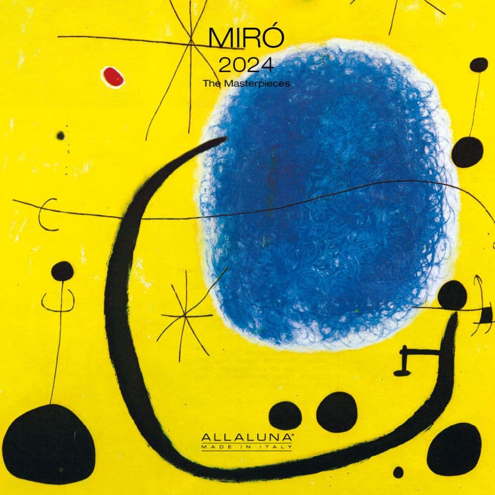 Miro 2024 Mini Wall Calendar