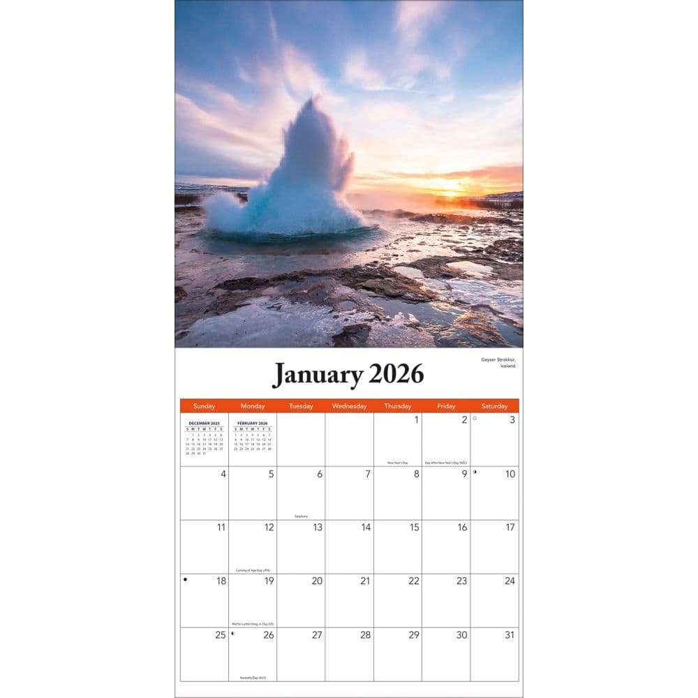 Natures Wonders 2026 Mini Wall Calendar_ALT2