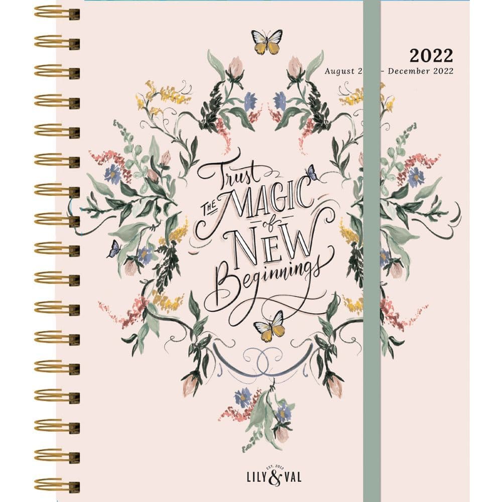 Just Breathe 2022 Agenda Planner