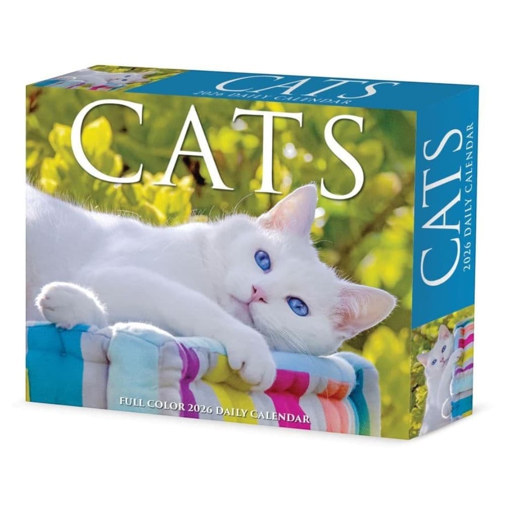 Cats 2026 Desk Calendar Main Product Image
