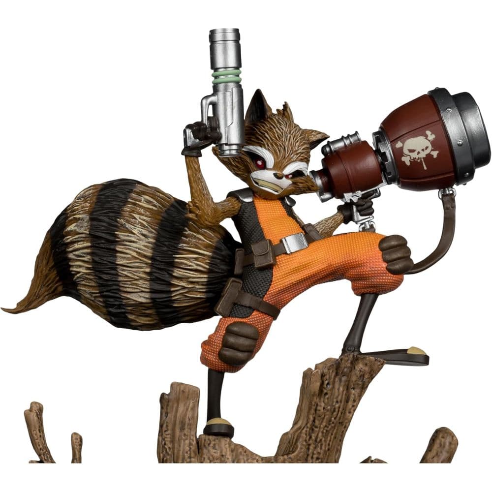 Marvel Collection 1:6 Rocket Raccoon A Chasing Tale Posed Figure First Alternate Image