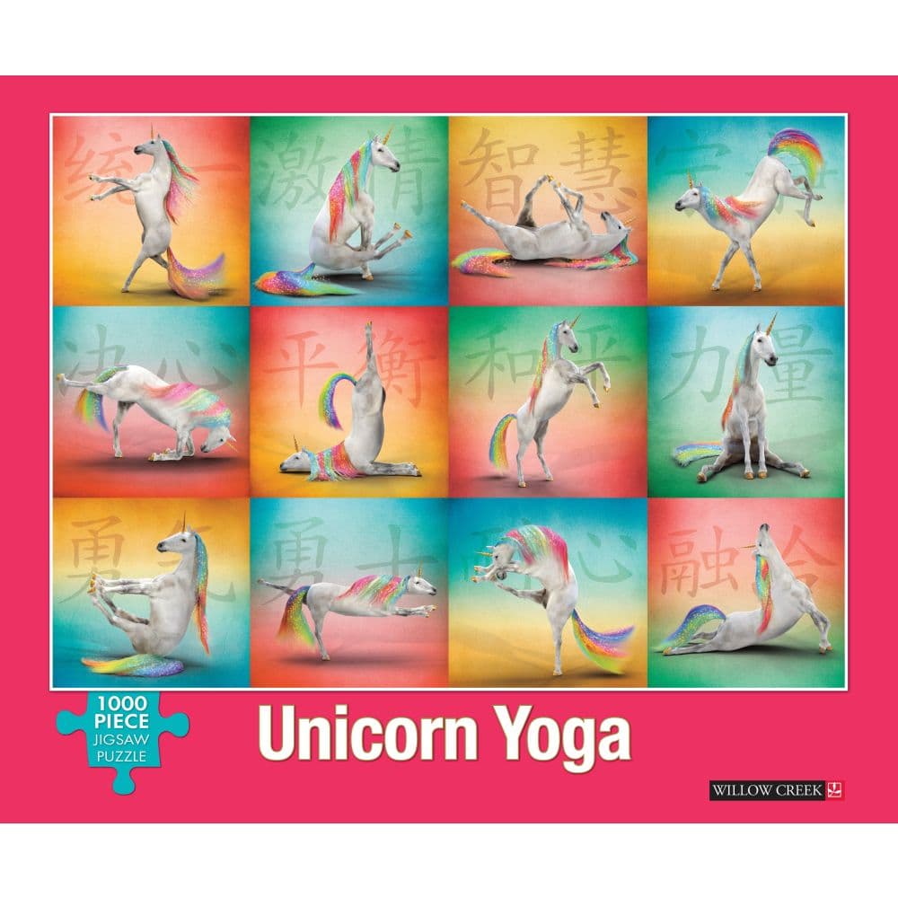 Unicorn Yoga 1000 pc Puzzle Main Product Image