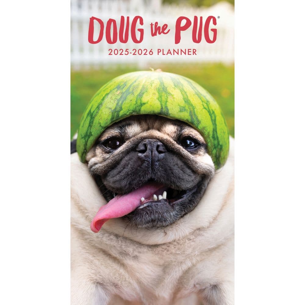 Doug the Pug 2025 Monthly Pocket Planner Main Image