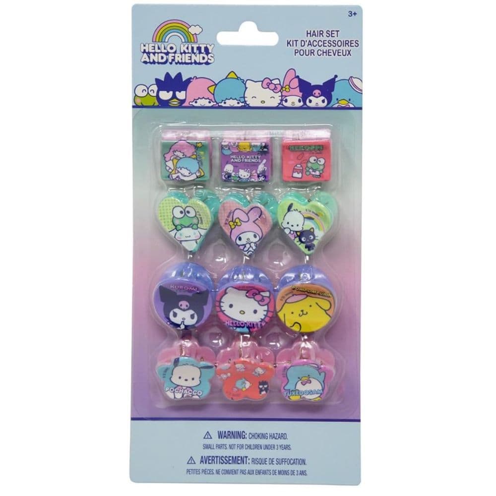 Hello Kitty 12 Pack Hair Claw Clips First Alternate Image