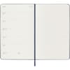 image Moleskine Large Blue Weekly Hard Cover 2025 Planner Fourth Alternate Image