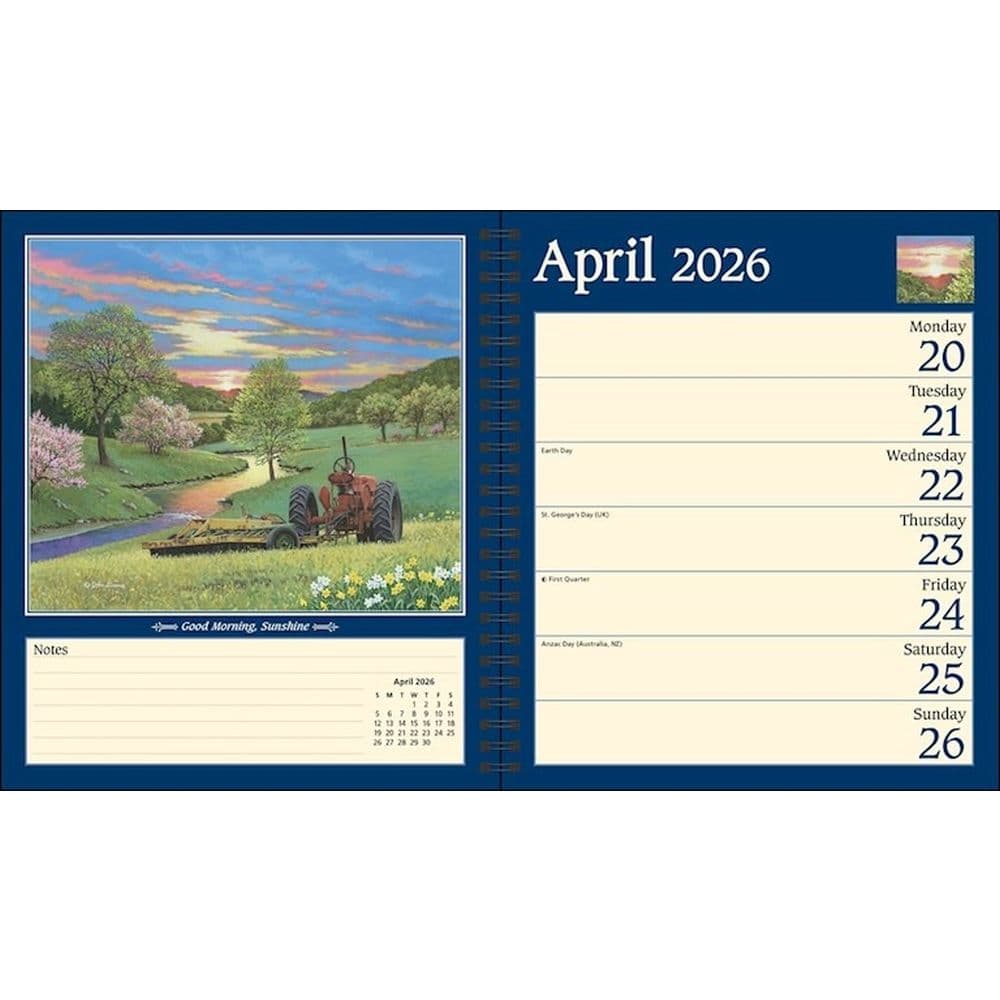 Country Seasons by John Sloane 2026 Engagement Planner Third Alternate Image