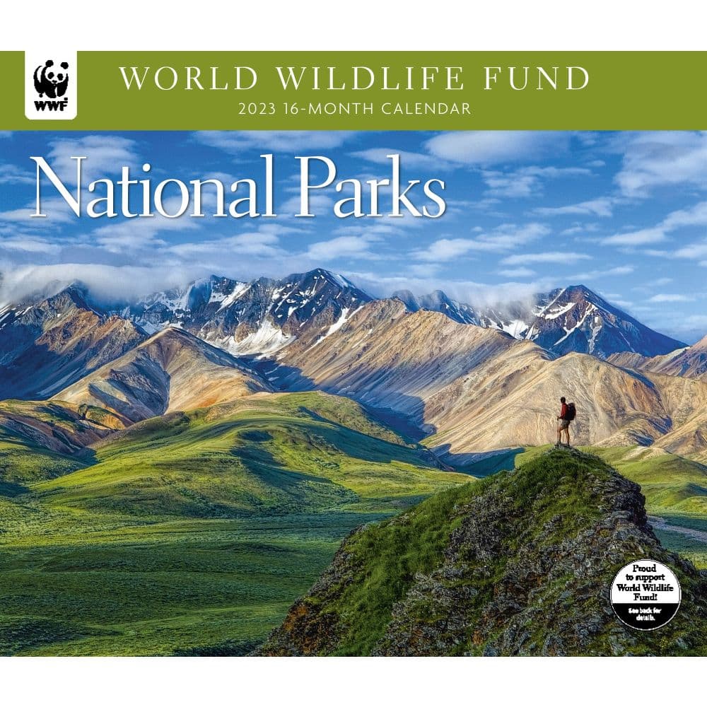 National Parks WWF 2023 Wall Calendar Calendars