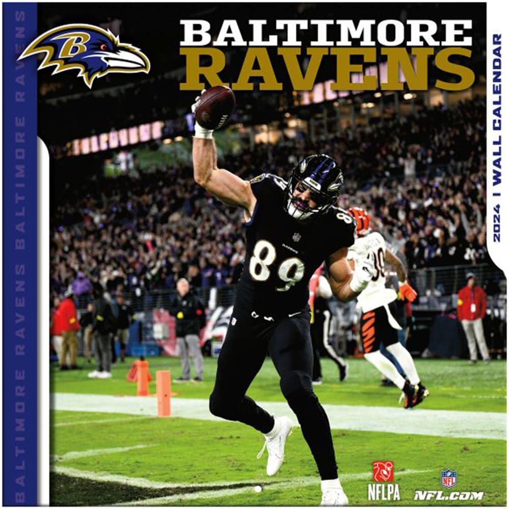 Baltimore Ravens 2024 Mini Wall Calendar