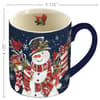 image Snowman and Stockings Coffee Mug Fourth Alternate Image